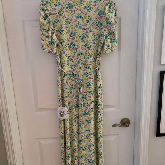 Short sleeve midi tea dress - Picture 2 of 4